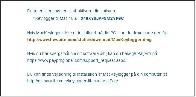 Mac Keylogger Tak